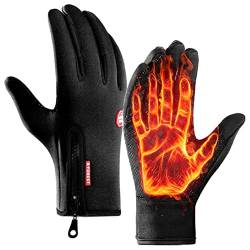 Thermohandschuhe | Warme Handschuhe Herren Damen Touchscreen Winterhandschuhe - Weiche Isolierte Handschuhe Handwärmer für Laufen Radfahren Znet-au von Generic