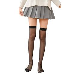 Thigh High Socks Overknees Strümpfe Hoch Booten Strümpfe Überknie Kniestrümpfe Skisocken Thermosocken verrückt Wintersocken von Generic