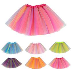 Tüllrock Damen Tütü Rock Tüllrock Party Midirock Tutu Rock Dehnbaren Tutu Rock Erwachsene Ballettrock Tüllrock für Party Ballett Tanzen Faschingskostüme Kleidung Rock Kurze Hose (#A-Blue, One Size) von Generic