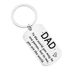 Vatertagsgeschenk, Schlüsselanhänger, Schlüsselanhänger, Schlüsselanhänger für Vater, Ehemann, Papa, Stiefvater von Generic