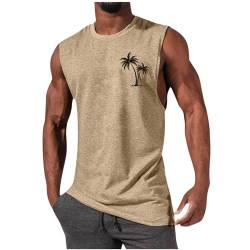 Warehouse Deals Angebote Tank Top Herren Kurzarm Sommer Unterhemd Stretch Bequeme T Shirt Baumwolle Sport Muskelshirt Regular Fit Workout Tanktop Bodybuilding Trägershirts 2024 Achselshirts von Generic