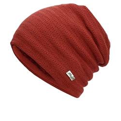 Wintermütze Herren Damen Grobstrick Mütze Elastisch Slouch Gefüttert Hüte Beanie Satin Outdoor Sport Winddicht Strickmütze Warm Winter Damen Wintersport Grobstrick Mütze von Generic