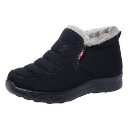 Winterschuhe Herren Damen Gefüttert Warme Winterstiefel Unisex Wasserdicht Stiefeletten von Generic