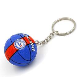 Genérico NBA Schlüsselanhänger - Keychain - Sammlerstücke verschiedene Teams Sportball Basketball - Kreativer 3D-Anhänger, Philadelphia 76ers, S von Genérico