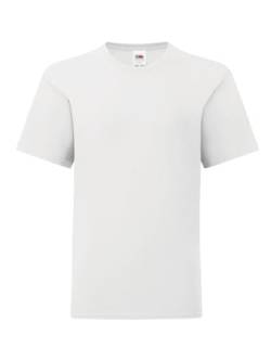Generico T-Shirt Kids Iconic 150 T. T-Shirt für Kinder, kurzärmlig, 100 % Baumwolle, 1 T-Shirt, Modell FRU 61-023-0, Weiß, 164 cm von Generico