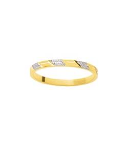 Générique Ehering, zweifarbig – 2 mm – 9 Karat – Irina – 51, Gold von Générique