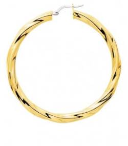 Kira – Kreolen-Ohrringe Gold – 4 mm – 40 mm – Creolen Gold – KIRA von Générique