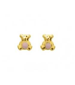 Ohrringe Gelbgold für Kinder – Pool – 375/00 – Ohrringe Gold 375/00 – Pool von Générique