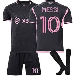 23/24 Fußball Trikot Nr.10 Trikots für Kinder Und Erwachsene, Neu Trikot Shorts Socken Set für Jungen Herren, Fussball Trikot Jersey Trainingsanzug von Generisch