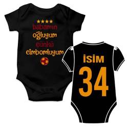 Baby Body Bebek Taraftar Tulum Cimbom Babamin Ogluyum Çünkü Cimbomluyum von Generisch