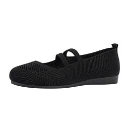 Ballerinas Damen Breite Füße Bequem Stoff Balerinaschuhe Loafer Leichte Flach Leder Flache Schuhe Stoffschuhe Flach Mit Absatz Mokassin Ballerinas Espadrilles von Generisch