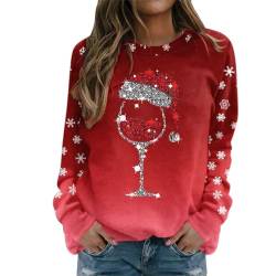 Christmas Sweater Family Black Friday Angebote 2023 Weihnachtspullover Weihnachtsjacke Damen Outfit Weihnachtsfeier Damen Mama Freundin von Generisch