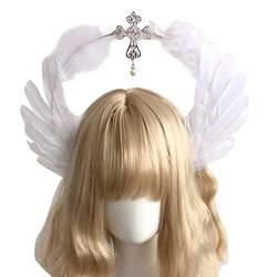 Damen Kopfbedeckung Stirnband Gothic Haarschmuck Kopfbedeckung Styling Werkzeuge von Generisch