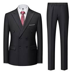 Generisch Anzug Herren 2 Teilig Slim Fit Herrenanzug EIN Knopf Business Hochzeitanzug AnzüGe & Sakkos FüR Herren Sakko Herren Regular Fit Für Anfänger in der Schule von Generisch