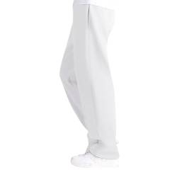 Generisch Baggy Jogginghose Herren Breite Jogging Hose Weites Bein Baumwolle Elastische Taille Sweatpants Lang Sporthose Sweat Pants Men Winter Warme Männer Sweathose Mit Taschen F8- Weiß XL von Generisch