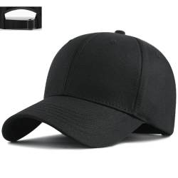 Generisch Basecap Baseball Herren Damen Cap Mütze Verstellbare Kappe Sonnenmütze Neu Hat Outdoor Hut (Schwarz) von Generisch