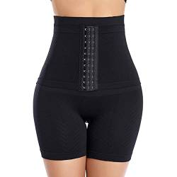 Generisch Bauchweg Slip Damen Shaping Nahtlos Gr 52 Bauchweg Hose Slips Große Größen Mit Bein Kurz Shapewear Miederhose High Waist Bauch Weg Stark Formend Shaping Shorts Bauchweg Unterhose von Generisch