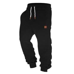 Generisch Dehnbare Cargohose männer heatsy Cargohose Arbeitshose Herren schwarz Stretch Winter männer Cargohose schwarz weit Jogginghose männer Baumwolle Fleece gefüttert von Generisch