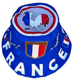 Generisch Frankreich, France, French Sonnenhut, Fan Hut, Fischerhut, Military Hat, Bucket Hat von Generisch