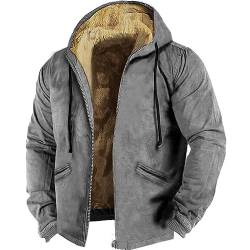 Generisch Herren Daunenjacke Winter Winterjacke GefüTtert Herren Herren Winterjacke Herren Mantel Lang Wintermantel Herren von Generisch