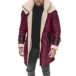 Generisch Herren Outdoor Winterjacke Warme Parka Jacke Herren DüNne Jacke Herren Winter Jacke Herren Winter Jacke Hausschuhe Damen Sommer Winter Jacke Herren Schwarz Herren Steppjacke Winter von Generisch