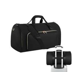 Generisch Kleidersack Duffle, Handgepäck-Kleidersack | 2-in-1-Anzugtasche | Konvertierbare Reisetasche zum Handgepäck für Männer und Frauen – Hängekoffer, Anzug, Geschäftsreisetasche von Generisch