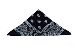 Generisch MAEDE BEAR Bandana Halstuch Kopftuch Nickituch EDC Multifunktional 100% Baumwolle (schwarz) von Generisch