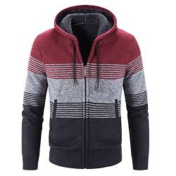 Generisch Mantel Jacke für Herren Herrenjacken Herren Jacke Kariert Jacke Herren Winterjacke von Generisch