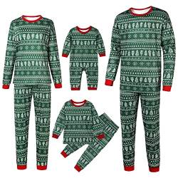 Generisch Matching Pyjamas Couple Set Lang Weihnachtspyjama Familie Set Paare Kuschelig Partnerlook Weihnachts Schlafanzug Weihnachts Pyjama Partner Baumwolle Christmas Pyjama Couple Pyjama Set von Generisch