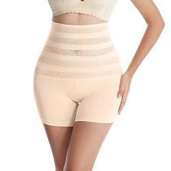 Generisch Miederhose Damen Bauchweg Stark Formend High Waist Gr 52 Miederhose Radlerhose Mit Bein Shaping Nahtlos Shaping Shorts Bauchweg Unterhose Bauch Weg Große Größen Kurz Shapewear Bauchweg Hose von Generisch