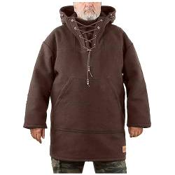 Generisch Plus Size, Men's Wool Heavy Coat Winter Leisure Jacket Color Size Casual Sweater Weißer Hoodie Zipper Für Reißverschluss Streetwear Hoodie Pullover Schlafpulli Männer Men Hoodie (M, Braun) von Generisch