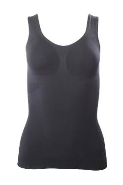 Generisch Skinlife Unterhemd Hemdchen Shaping Mieder Shapewear Bodyshape Bauchweg (Standard, M, Schwarz) von Generisch