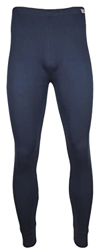 Generisch Thermo Unterhose Lange Unterhose Winter ThermoTherm® Hose für Herren Thermowäsche Funktionshose Funktionswäsche, Blau XL (56/58) von Generisch