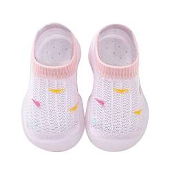 Generisch Unisex Baby Kleinkind Schuhe für Frühling und Sommer Atmungsaktiv Sneaker für Outdoor Flache Schuhe Mesh Atmungsaktive Freizeitschuhe Flexibel Luftig Leicht rutschfeste Weiche Sohle Leicht von Generisch