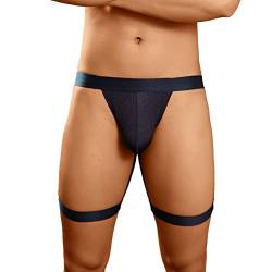 Generisch g String Herren Latex Badeanzug Herren einteilig String Tanga XXL String Tangas für männer sexy transparent Bikini Herren Set high Waist Tanga sexy sexy String Tanga für Herren von Generisch