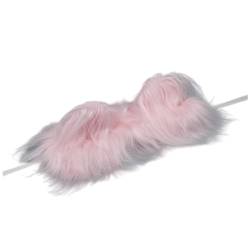 Halloween-Bär-Ohr-Haarband für Damen, Plüsch-Bär-Ohr-Haarbänder, Rollenspiel, Tiere, Haar-Zubehör von Generisch