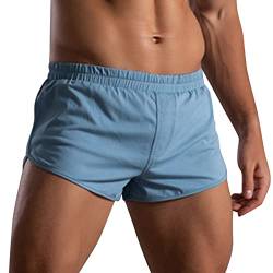 Herren Lange Bein Baumwolle Boxershorts Boxershorts langes Bein Herren unterwäsche Herren Boxershorts 10er Pack weiß Thermo unterwäsche Herren Hose Herren sexy unterwäsche für Sex von Generisch