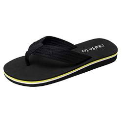 Herren Zehentrenner Leichte Bequeme Flip Flops Atmungsaktive Schuhe Herren Flache Flip-Flops Home Slipper Sommer Strandschuhe Sandalen Herren Slipper Herren Badelatschen Sommer Strand Zehentrenner von Generisch