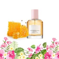 Honey Infused Hair Perfume Pocket Size, 2024 Alcohol-Free Perfume for Hair with Notes of Sweet Honey Blended Into Spring Florals (50ml) von Generisch