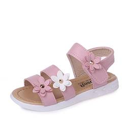 Kinder Sandalen Mädchen Sommer - Lauflernschuhe Baby Outdoor Hausschuhe Weichen Sohlen Sommersandalen Atmungsaktiv Babyschuhe Flache Krabbelschuhe Bequeme Rutschfeste Freizeitschuhe-Strandschuhe von Generisch