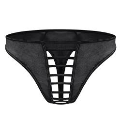 Leder Tanga Herren sexy personalisierter String Tanga thermounterwäsche männer 164 Herren Unterhosen Slip mit Eingriff reizwäsche für Sex männer extrem Unterhosen männer Baumwolle weiß von Generisch