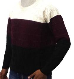 Moderei Herren klassischen Pullover Lange Ärmel und runder Ausschnitt, Damen Sweater in Gr. M-3XL… von Generisch
