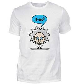 Physik Professor - Physiker Lehrer Schule Wissenschaft Energie Geschenk Lustige Sprüche - Herren Shirt -M-Weiß von Generisch