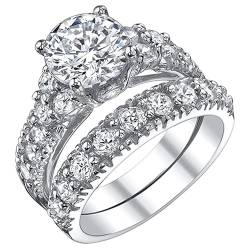 Ringe für Frauen, personalisierbar, Geburtstagsgeschenk, luxuriös, für Damen, Ehering, Antrag, Verlobungsring, Kupferring, Größe 610, Geschenk für Frauen, 36, Kupfer, Kein Edelstein von Generisch