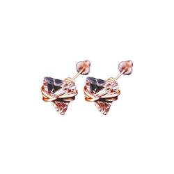 Sexy Diamant Naturstein Ohrringe Kristall Unregelmäßige Ohrringe und Ohrringe Trend Ohrringe, A, Künstlicher Kristall, Kein Edelstein von Generisch