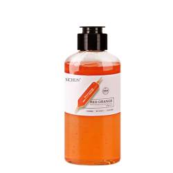 Shower Gel, Cleansing And Long-Lasting Moisturizing red orange Shower Milk, Moisturizing Blood Orange Body Wash 300ml, Lasting 72 Hours Of Humidity And Hydration von Generisch