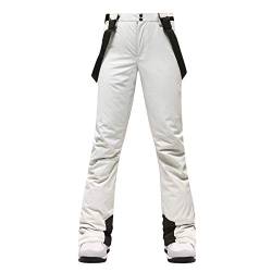 Skihose Herren Wasserdicht Schneehose Abnehmbare Hosenträger Skihose Mit Trägern Gefüttert Snowboardhose Latzhose Skioverall Warm Ski Hosen Outdoor Winter Skianzug Outdoorhose von Generisch