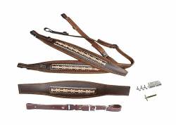 Steirische Harmonika Harmonikariemen Komplettset Extravagant Brown-Vintage von Generisch