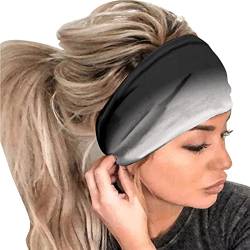 Stirnband für Herren und Damen, lässig, Workout, Sport, Laufen, Yoga, elastisches Haar-Accessoire, Stirnband, Designer-Stirnbänder für Damen (C, Einheitsgröße) von Generisch