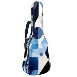 Tasche für Akustikgitarre, große Universal-Gitarrenkoffer passend für 40/41/42 Zoll für Mann und Frau, wasserdichte Gitarren-Gigbag mit schützender Schwammschicht, mehrere Taschen, Gitarren-Rucksack, von Generisch